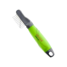 Рейк-колтунорез боковой MOSER 10 зубцов, силиконавая ручка